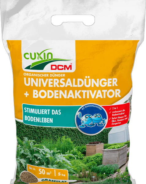 CUXIN DCM Universaldnger + Bodenaktivator - DCM Deutschland