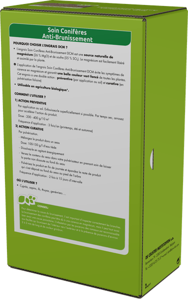 Soin Anti-Brunissement Conifères Algoflash - 800 G - Action Revitalisante - Utilisable En Bio