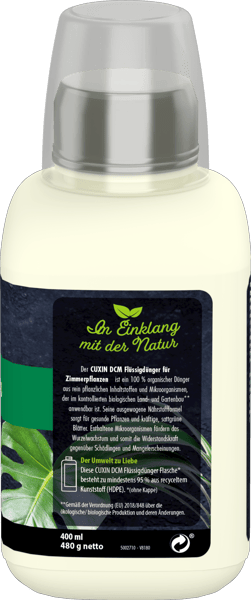 CUXIN DCM Flssigdnger Zimmerpflanzen Bio - Flssigdnger - DCM Deutschland