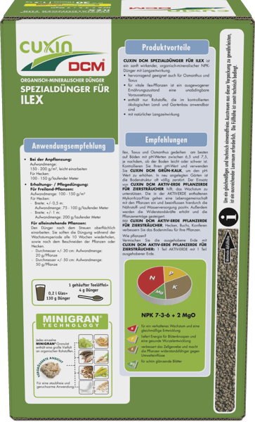 CUXIN DCM Spezialdnger fr Ilex - DCM Deutschland