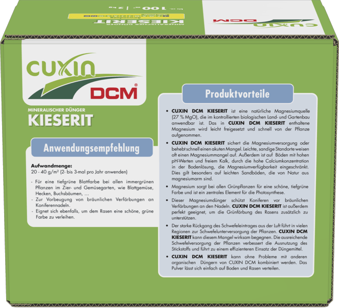 CUXIN DCM Kieserit - DCM Deutschland